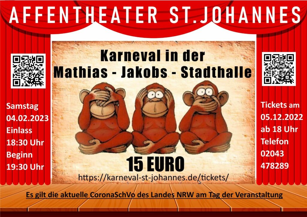 Affentheater St. Johannes (Rest-/Einzelkarten)